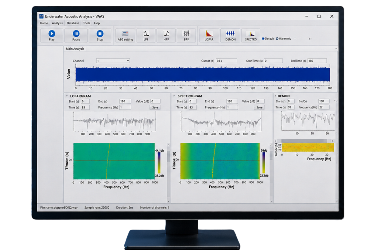 Acoustic Analysis and Post-processing Software (VAAS)