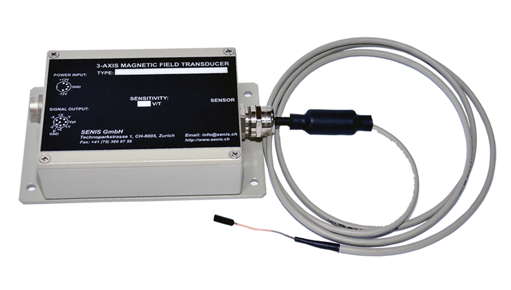 Senis Magnetic Field Transducer, 3-Axis (F3A/F3B)