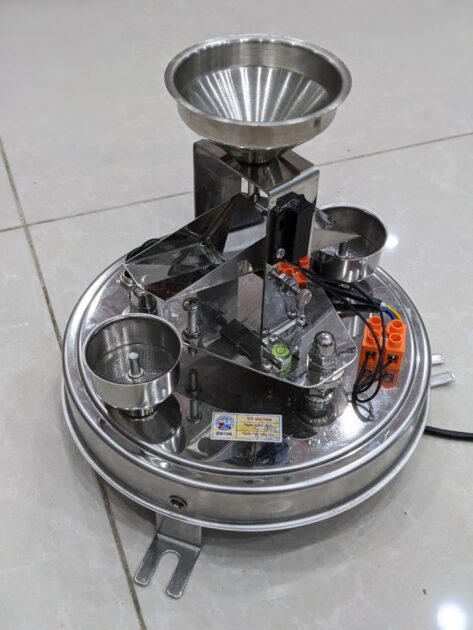 Inside Tipping Bucket Rain Gauge